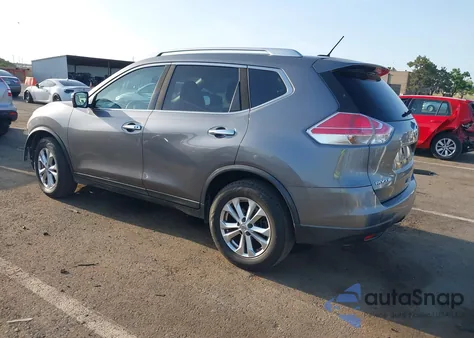2016 Nissan Rogue Sv z USA, uszkodzony, nr VIN KNMAT2MT1GP665115